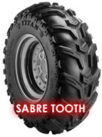 Sabre Tooth Titan ATV Tire